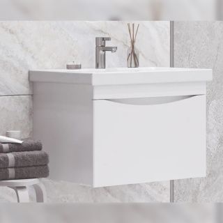 Тумба под раковину подвесная Velvex Vizo tpVIZ.60.1Y-21, 60 см